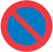 Illustration: Parken verboten