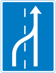 Illustration: Fahrstreifenwechsel